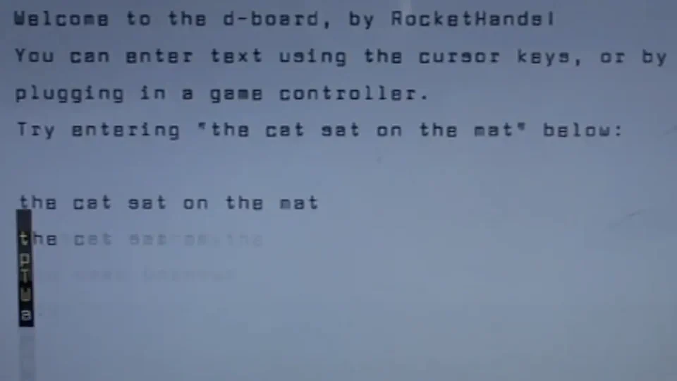 d-Board screenshot