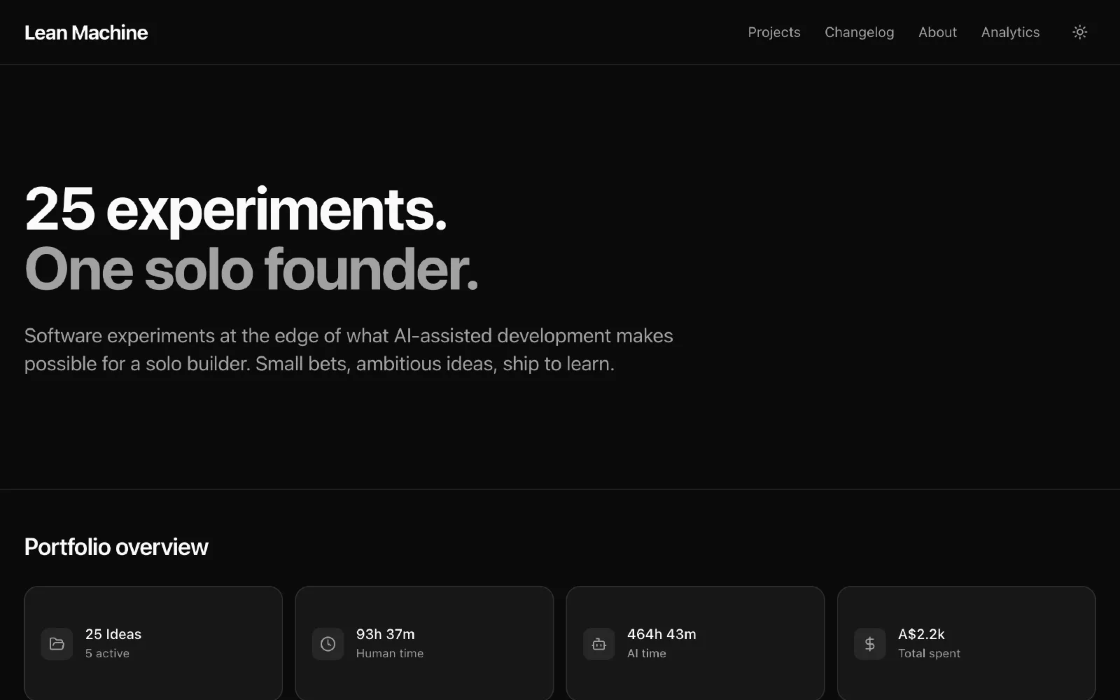 Lean Machine screenshot