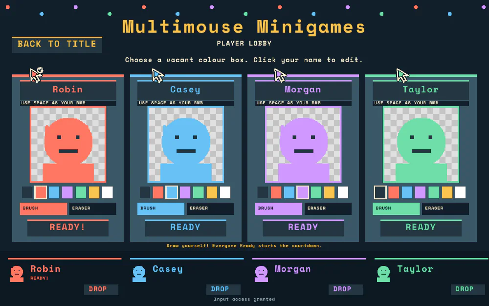 Multimouse Minigames screenshot